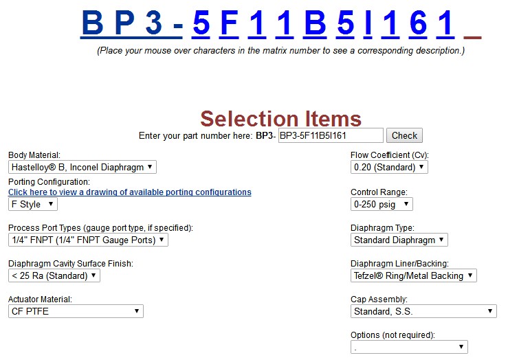 BP3-5F11B5I161美国GO背压阀